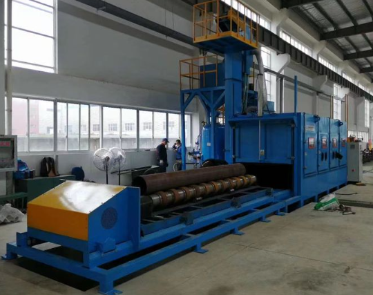 抚顺喷砂机在管道除锈中的现场施工应用